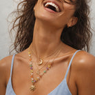 FuAttract Sun & Crescent Moon Necklace – Calm Vitality & Balanced Energy  - image 5