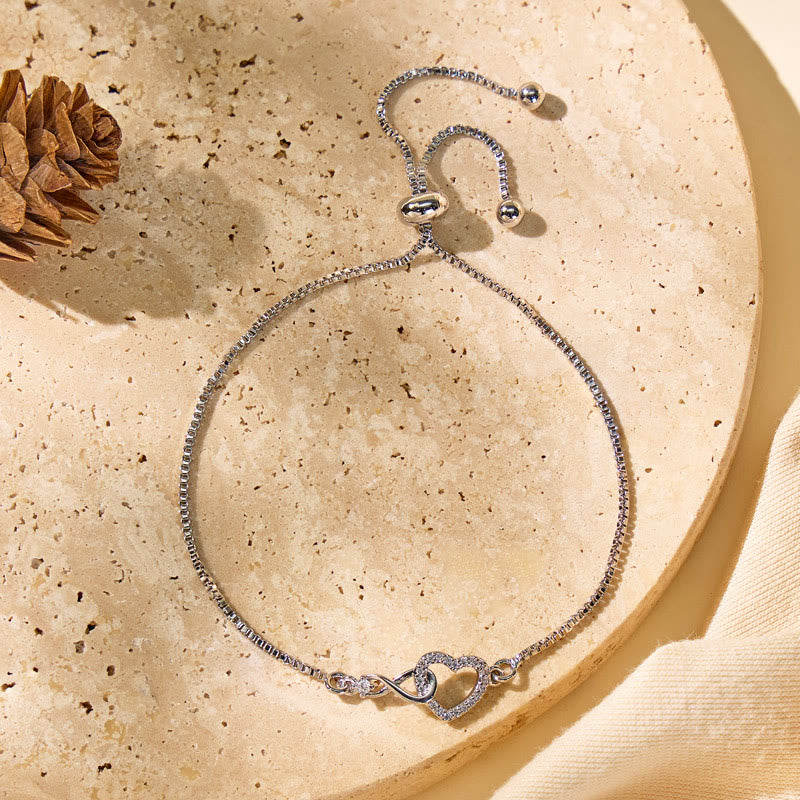 FuAttract Heart Infinity Bracelet – Love Self-Love Vitality & Emotional Balance - image 1