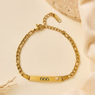 FuAttract Angel Numbers Stainless Steel Bracelet – Destiny Guidance Modern Strength - Gold - 666 - image 16