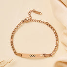 FuAttract Angel Numbers Stainless Steel Bracelet – Destiny Guidance Modern Strength - Rose Gold - 999 - image 28