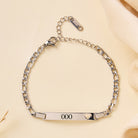 FuAttract Angel Numbers Stainless Steel Bracelet – Destiny Guidance Modern Strength - Silver - 000 - image 29