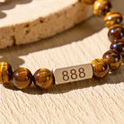 FuAttract Courage Focus Strength Angel Numbers Tiger's Eye Stainless Steel Bracelet - image 4
