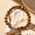 FuAttract Courage Focus Strength Angel Numbers Tiger's Eye Stainless Steel Bracelet - image 2