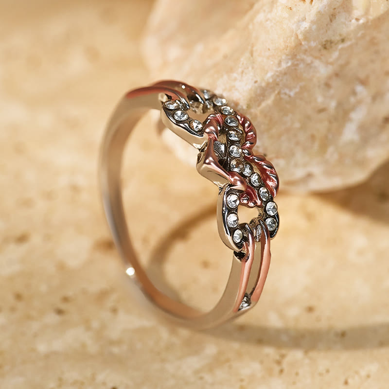 FuAttract Infinity Heart Zircon Ring – Love Vitality Radiance Balance Energy - image 2