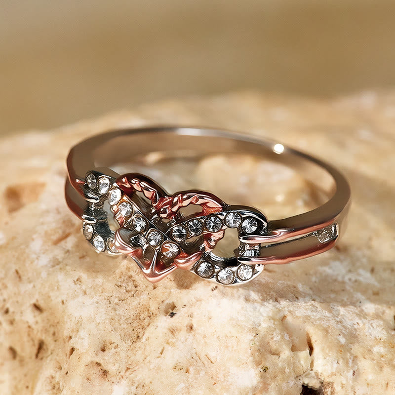 FuAttract Infinity Heart Zircon Ring – Love Vitality Radiance Balance Energy - image 4