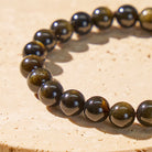 FuAttract Crescent Moon Golden Obsidian Bracelet – Clarity Protection Calm Energy  - image 5