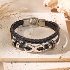 FuAttract Infinity Leather Bracelet – Love Vitality Strength Minimal Energy - image 2