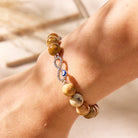 FuAttract Protection Joy Emotional Balance Evil Eye Crazy Lace Agate Bracelet - image 4