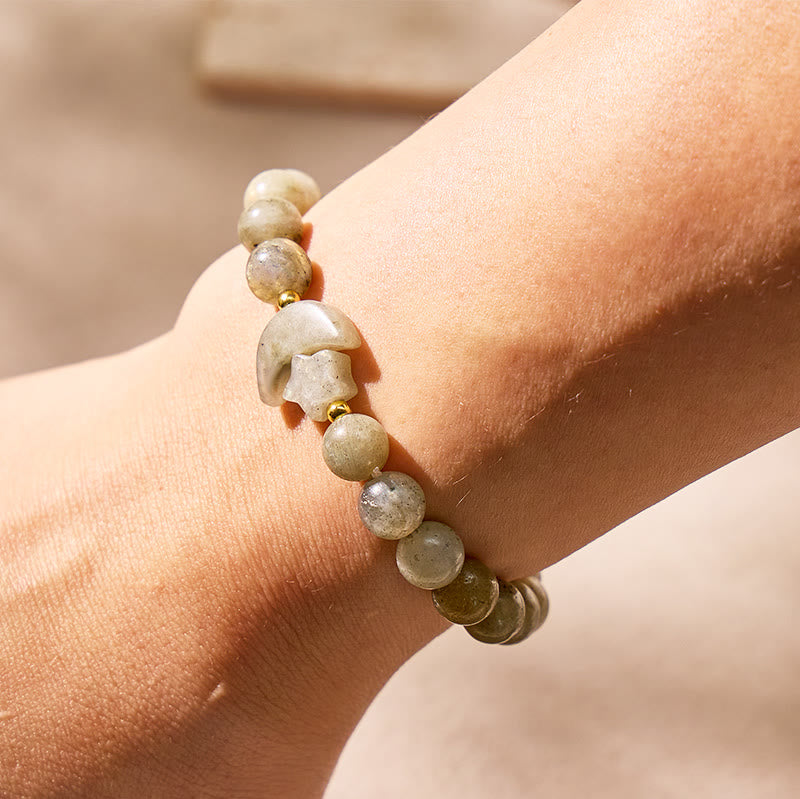 FuAttract Crescent Moon Multi Crystal Bracelet – Clarity Focus Love Energy - image 25