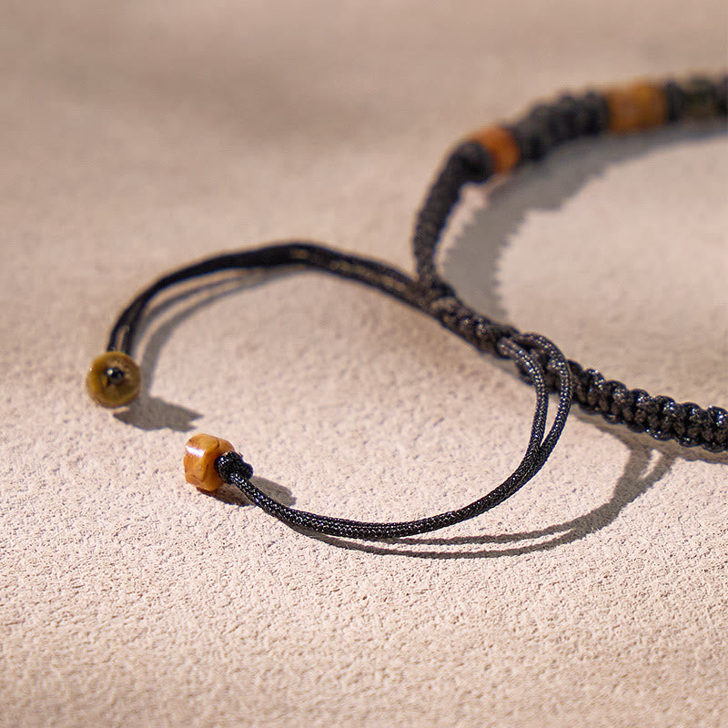 FREE Today: Grounding Luck Strength Braided Cord Tiger's Eye Adjustable Bracelet  - image 5