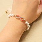 FuAttract Self Love Harmony Vitality Energy Flow Infinity Pearl Bracelet - image 3