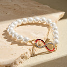 FuAttract Self Love Harmony Vitality Energy Flow Infinity Pearl Bracelet - image 1