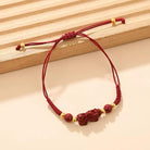 FuAttract Wealth Protection Luck Flow Pixiu Cinnabar Red String Bracelet - Pixiu - image 0
