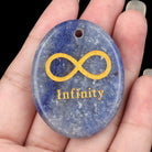 FuAttract Infinity Multi-Stone Necklace – Love Clarity Protection & Energy Balance - Blue Aventurine - image 13