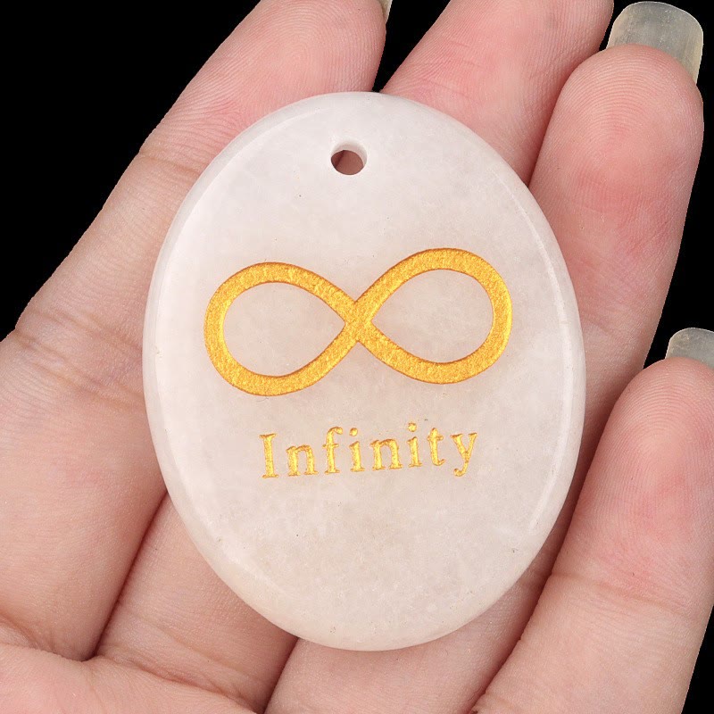 FuAttract Infinity Multi-Stone Necklace – Love Clarity Protection & Energy Balance - Clear Quartz - image 14