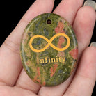 FuAttract Infinity Multi-Stone Necklace – Love Clarity Protection & Energy Balance - Unakite - image 23
