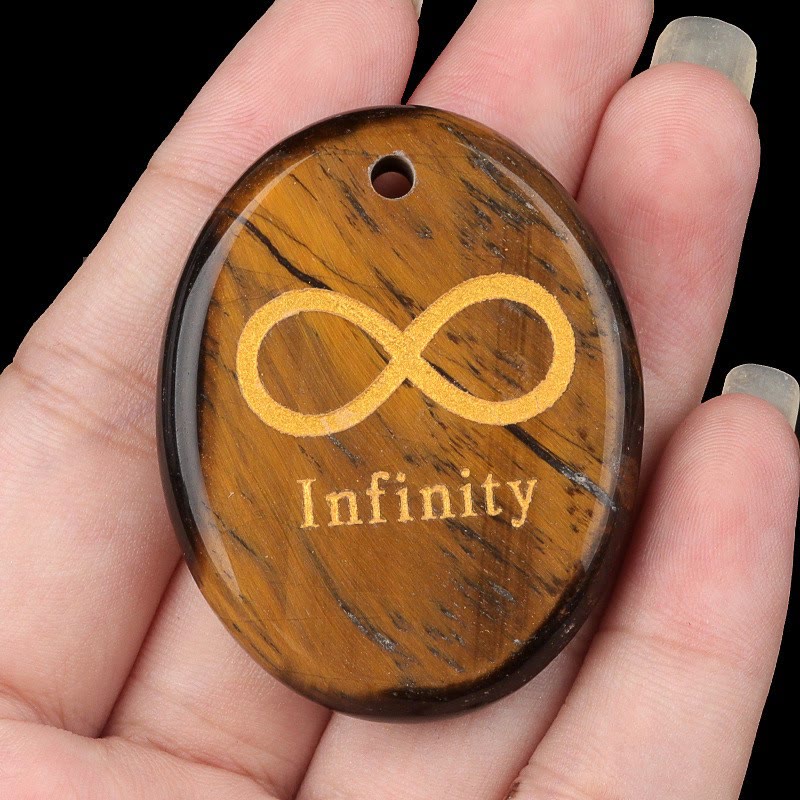 FuAttract Infinity Multi-Stone Necklace – Love Clarity Protection & Energy Balance - Tiger’s Eye - image 22