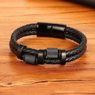 FuAttract Grounding Focus Vitality Strength Leather Braided Bracelet - image 5
