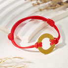 FuAttract Angel Numbers Red String Bracelet – Protection Strength Good Fortune - image 1