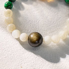 FuAttract Crescent Moon Moonstone Green Tiger's Eye Bracelet – Calm Focus Prosperity - image 5