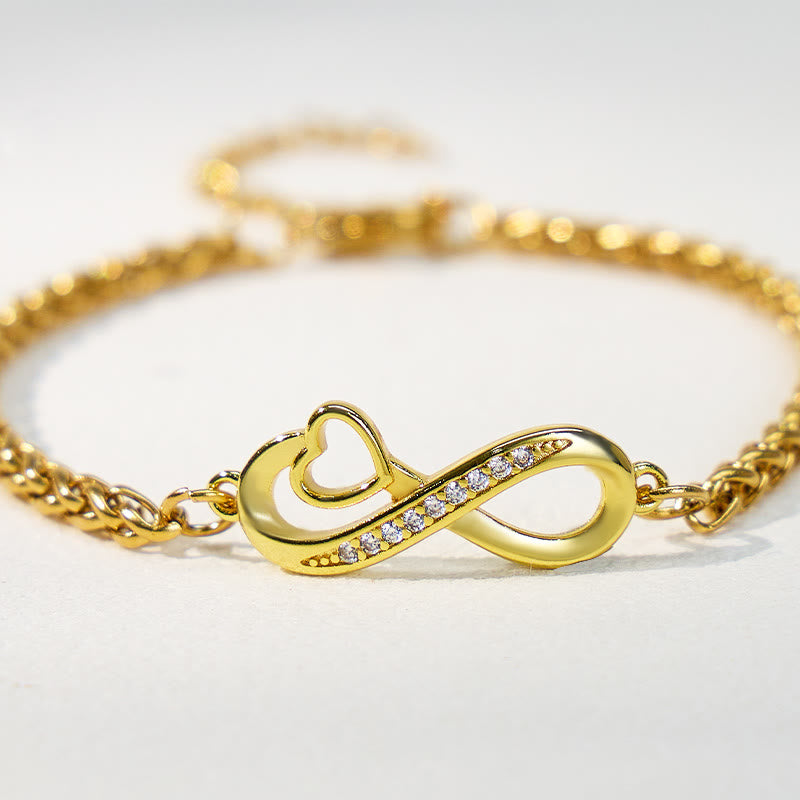 FuAttract Infinity Heart Stainless Steel Bracelet – Love Strength Modern Elegance - image 4