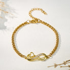 FuAttract Infinity Heart Stainless Steel Bracelet – Love Strength Modern Elegance - image 2