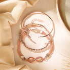 FuAttract Infinity Bracelet Set – Vitality Strength Energy Flow - image 3