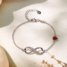 FuAttract Heart & Infinity Bracelet – Love Energy Self Connection - Red - image 10