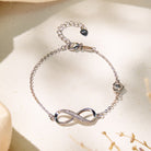 FuAttract Heart & Infinity Bracelet – Love Energy Self Connection - White - image 14