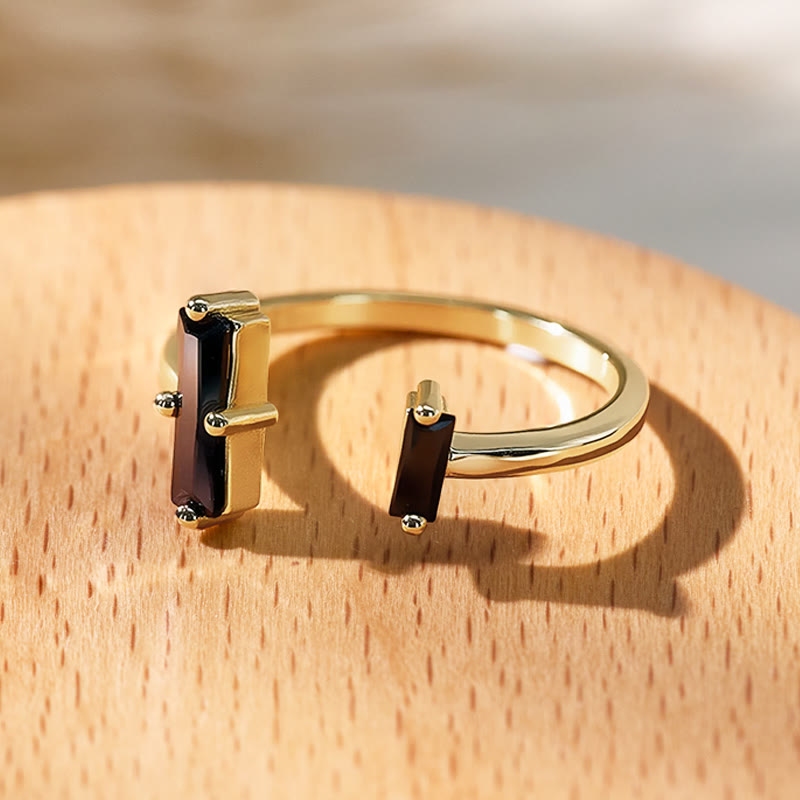 FuAttract Stability Elegance Modern Strength Zircon Adjustable Ring - image 4