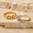 FuAttract Self-Love Strength & Modern Energy Infinity Stainless Steel Ring - image 5