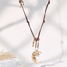FuAttract Crescent Moon Necklace – Calm Energy Flow Strength - Crescent Moon - image 0