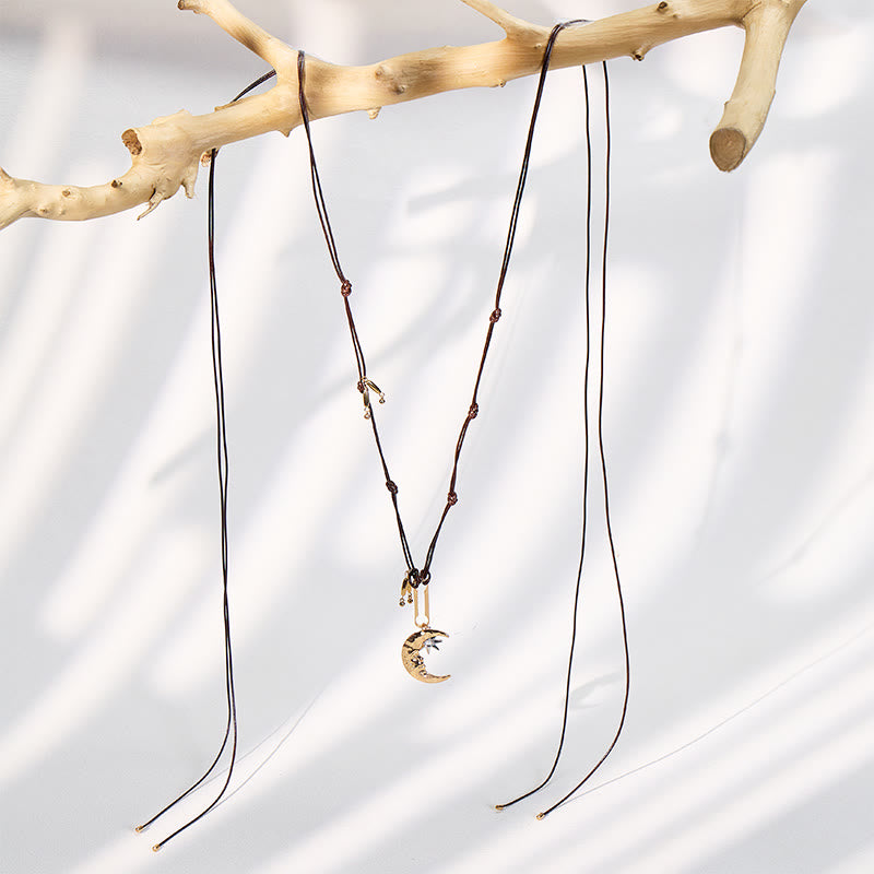 FuAttract Crescent Moon Necklace – Calm Energy Flow Strength - image 5