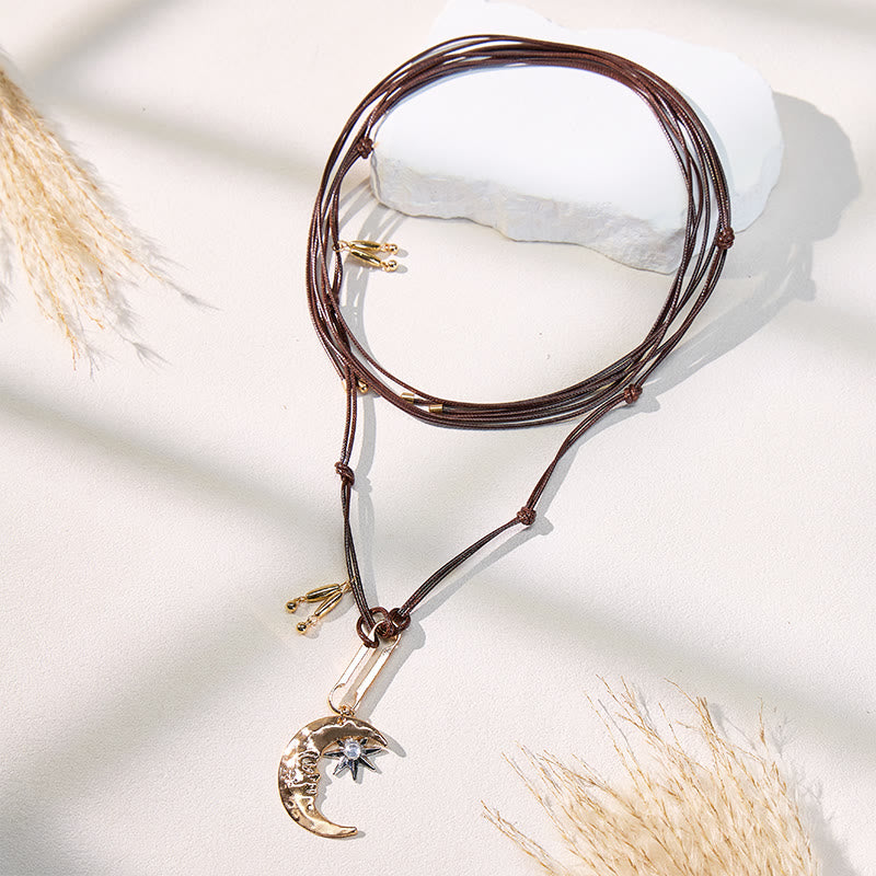 FuAttract Crescent Moon Necklace – Calm Energy Flow Strength - image 4