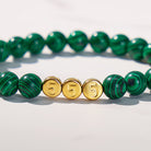 FuAttract Protection Healing Angel Numbers Malachite Stainless Steel Bracelet - image 3