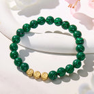 FuAttract Protection Healing Angel Numbers Malachite Stainless Steel Bracelet - 111 - image 10