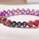 FuAttract Angel Numbers Pearl Rhodonite Bracelet – Emotional Harmony Love  - image 4