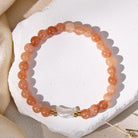 FuAttract Calm Joy Inner Peace Crescent Moon Sunstone Bracelet  - image 2