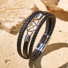FuAttract Infinity Heart Leather Bracelet – Love Connection Modern Strength - image 1