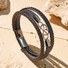 FuAttract Infinity Heart Leather Bracelet – Love Connection Modern Strength - image 3