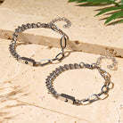 FuAttract Energy Calm Balance Modern Strength Sun & Moon Bracelet Set - image 3