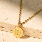 FuAttract Angel Numbers Stainless Steel Necklace – Guidance Modern Balance - 999 - 60cm+5cm - image 0