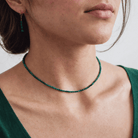 FuAttract Balance Healing Clarity Focus Crystal Energy Beaded Necklace - Malachite - image 8