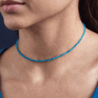FuAttract Balance Healing Clarity Focus Crystal Energy Beaded Necklace - Apatite - image 11