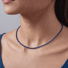 FuAttract Balance Healing Clarity Focus Crystal Energy Beaded Necklace - Blue Lapis - image 14