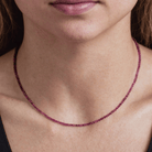 FuAttract Balance Healing Clarity Focus Crystal Energy Beaded Necklace - Garnet - image 18