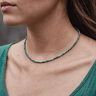 FuAttract Balance Healing Clarity Focus Crystal Energy Beaded Necklace - Turquoise - image 27