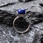 FuAttract Energy Balance Healing Adjustable Multi-Gemstone Spinning Ring - Lapis Lazuli - image 10