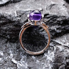 FuAttract Energy Balance Healing Adjustable Multi-Gemstone Spinning Ring - Amethyst - image 22
