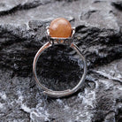 FuAttract Energy Balance Healing Adjustable Multi-Gemstone Spinning Ring - Strawberry Quartz - image 20